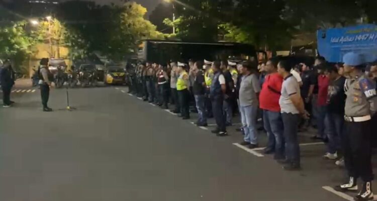 Kapolsek Tanjung Priok Pimpin Apel KRYD, Hasilnya: 4 Terduga Penyalahguna Narkotika Diamankan 1
