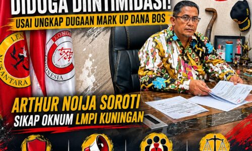Wartawan KabarSBI Diduga Diintimidasi Usai Beritakan Dugaan Mark Up Dana BOS, Arthur Noija Pertanyakan Reaksi Oknum LMPI Kuningan 11