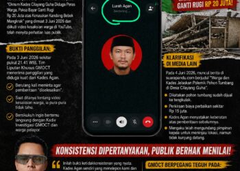 Usai Viral, Kades Cilayang Guha Diduga Tak Konsisten: Minta Berita Selesai Lewat Telepon, Malah Buka Suara di Media Lain 16
