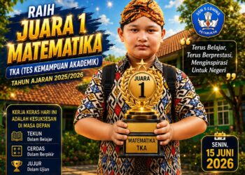 Ahmad Maulana Iqbal Raih Juara 1 Matematika TKA SDN 5 Loning Petarukan 17