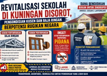 Revitalisasi Sekolah di Kuningan Disorot, Pengondisian Kusen dan Baja Ringan Berpotensi Rugikan Negara 16