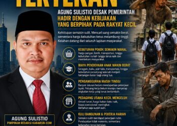 Daya Beli Masyarakat Tertekan, Agung Sulistio Desak Kebijakan Ekonomi yang Lebih Berpihak kepada Rakyat Kecil 19