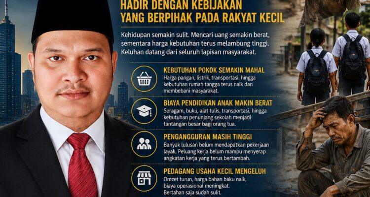 Daya Beli Masyarakat Tertekan, Agung Sulistio Desak Kebijakan Ekonomi yang Lebih Berpihak kepada Rakyat Kecil 3