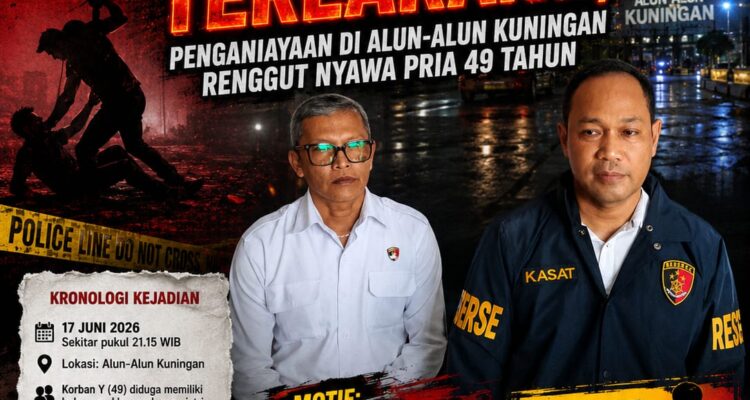 Maut di Balik Hubungan Terlarang, Penganiayaan di Alun-Alun Kuningan Renggut Nyawa Pria 49 Tahun 2