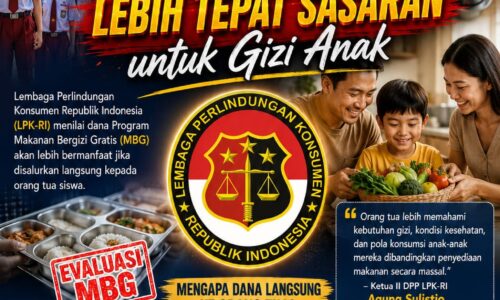 Polemik MBG Memanas, LPK-RI Usul Dana Langsung ke Orang Tua: Lebih Tepat Sasaran untuk Gizi Anak 3