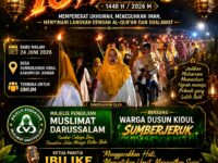 Malam 10 Muharram Berlangsung Khidmat dan Meriah, Muslimat Darussalam Bersama Warga Dusun Kidul Perkuat Syiar Islam 12