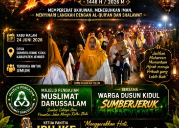 Malam 10 Muharram Berlangsung Khidmat dan Meriah, Muslimat Darussalam Bersama Warga Dusun Kidul Perkuat Syiar Islam 20
