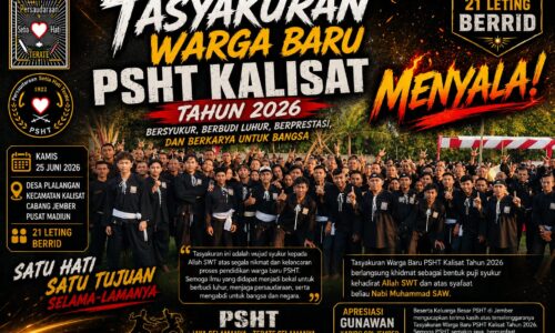 Tasyakuran Warga Baru PSHT Kalisat 2026 Berlangsung Khidmat, Wujud Syukur dan Penguatan Persaudaraan Setia Hati 10
