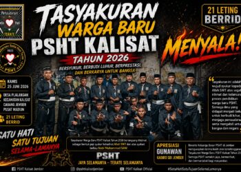 Tasyakuran Warga Baru PSHT Kalisat 2026 Berlangsung Khidmat, Wujud Syukur dan Penguatan Persaudaraan Setia Hati 17