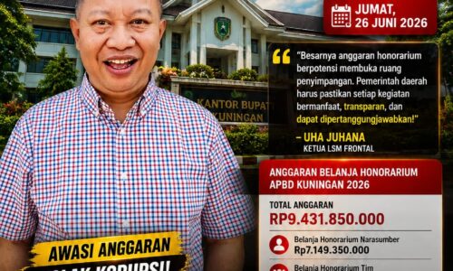 Honorarium Seminar Rp9,4 Miliar Jadi Sorotan, LSM Nilai APBD Kuningan 2026 Rawan Celah Korupsi 10