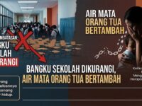 Bangku Sekolah Dikurangi, Air Mata Orang Tua Bertambah 11
