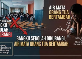 Bangku Sekolah Dikurangi, Air Mata Orang Tua Bertambah 19