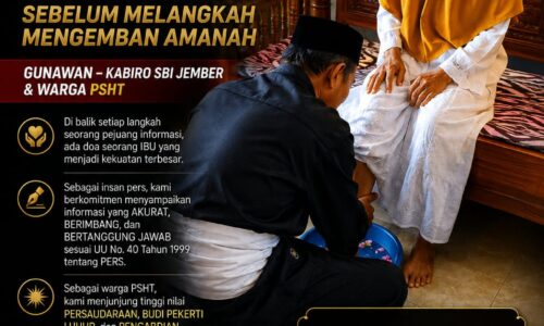 Gunawan, Kabiro SBI Jember Sekaligus Warga PSHT, Mohon Doa Restu kepada Ibu Kandung Sebelum Melanjutkan Pengabdian 10