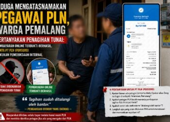 Diduga Mengatasnamakan Pegawai PLN, Warga Pemalang Pertanyakan Penagihan Tunai: Pembayaran Online Terbukti Berhasil, Minta PT PLN (Persero) Lakukan Pemeriksaan Internal 20