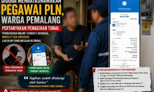 Diduga Mengatasnamakan Pegawai PLN, Warga Pemalang Pertanyakan Penagihan Tunai: Pembayaran Online Terbukti Berhasil, Minta PT PLN (Persero) Lakukan Pemeriksaan Internal 10