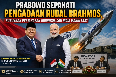 Prabowo Sepakati Pengadaan Rudal BrahMos, Hubungan Pertahanan Indonesia dan India Makin Erat 1 Prabowo Sepakati Pengadaan Rudal BrahMos, Hubungan Pertahanan Indonesia dan India Makin Erat 1