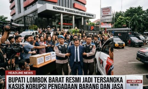 Bupati Lombok Barat Resmi Jadi Tersangka Kasus Korupsi Pengadaan Barang dan Jasa 6