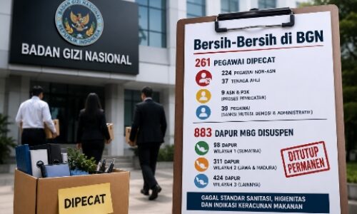 Baru Sepekan Pimpin BGN, Sudaryono Pecat 261 Pegawai dan Suspen 883 Dapur MBG 7