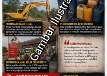 Lampung Timur Darurat Penimbunan dan Penyalahgunaan BBM Bersubsidi! Warga Pasir Sakti Minta APH Bongkar Dugaan Mafia Solar yang Diduga Memasok Tambang Pasir Ilegal 14