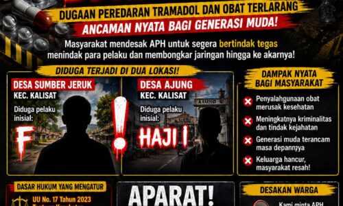 Darurat Obat Keras di Kalisat? Warga Desak APH Sikat Tuntas Dugaan Peredaran Tramadol dan Obat Terlarang Hingga ke Akar Jaringan 10