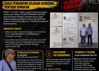 Mediasi di Polres Demak Batal: Kuasa Pendamping Dilarang Berbicara, Penyidik Bungkam 21