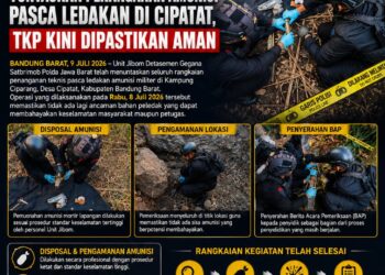 Tim Jibom Gegana Polda Jabar Rampungkan Penanganan Amunisi Pascaledakan di Cipatat, Lokasi Dinyatakan Aman 18