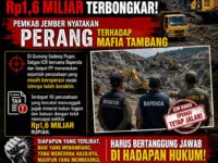 Pelaku Tambang Ilegal dan Tunggakan Pajak Rp1,6 Miliar Terbongkar, Pemkab Jember Nyatakan Perang terhadap Mafia Tambang 11