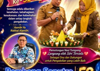 Bambang Saputro Rayakan Ulang Tahun ke-52, Pemotongan Tumpeng Bersama Istri Warnai Momen Penuh Syukur 16