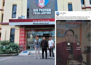 Ketua DPD YAPERMA Lampung Resmi Laporkan Akun Facebook Har Yanto ke Polda Lampung, Dugaan Pencemaran Nama Baik Masuk Ranah ITE 16