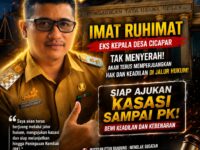 Tak Menyerah Usai Putusan Banding, Eks Kades Cicapar Imat Ruhimat Tegaskan Ajukan Kasasi hingga PK 12