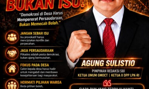 Jelang Pilkades 2026, Agung Sulistio Serukan Politik Santun: Jangan Biarkan Kontestasi Memecah Persaudaraan Desa 6