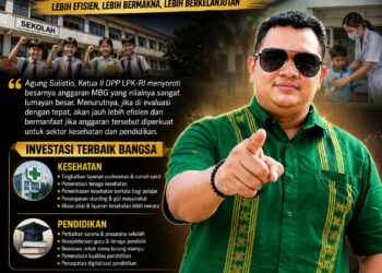 Ketua II DPP LPK-RI: Anggaran MBG Perlu Dievaluasi, Penguatan Kesehatan dan Pendidikan Dinilai Lebih Efisien 19