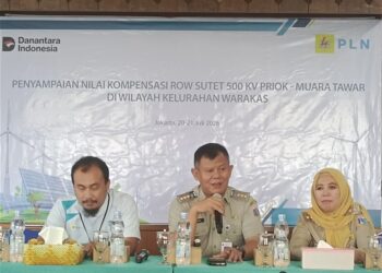 PLN Sosialisasikan Nilai Kompensasi ROW SUTET 500 kV Priok–Muara Tawar di Warakas 1