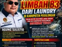 Agung Sulistio Soroti Dugaan Maraknya Limbah B3 dari Usaha Laundry di Kabupaten Pekalongan, Desak KLH RI dan DLH Bertindak Tegas 7