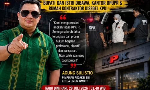 Agung Sulistio Apresiasi Langkah Tegas KPK RI: OTT Bupati Pemalang dan Penjemputan Istri Bupati Jadi Momentum Bersih-Bersih Korupsi Tanpa Tebang Pilih 10