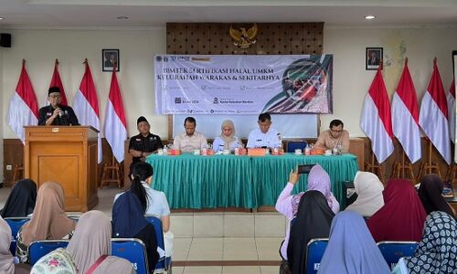 50 Peserta UMKM Kolong Tol Warakas Dibekali Sertifikat Halal 8