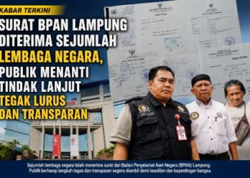 Surat BPAN Lampung Diterima Sejumlah Lembaga Negara, Publik Menanti Tindak Lanjut Tegak Lurus dan Transparan 1