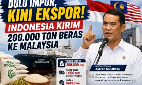 Dulu Impor, Kini Ekspor! Indonesia Kirim 200.000 Ton Beras ke Malaysia 6