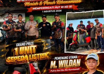 Jalan Santai Semarak HUT RI di Desa Sumber Jeruk Kidul Berlangsung Meriah, M. Wildan Raih Grand Prize Sepeda Listrik 16
