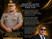 Diiringi Doa dan Apresiasi, Agung Sulistio Sampaikan Selamat Ulang Tahun kepada Brigjen Pol. Adi Vivid 24