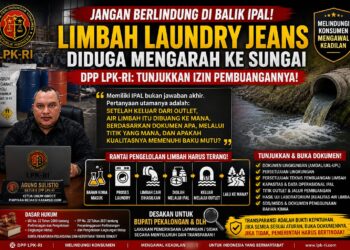 Jangan Berlindung di Balik IPAL! Limbah Laundry Jeans Diduga Mengarah ke Sungai, DPP LPK-RI: Tunjukkan Izin Pembuangannya! 17
