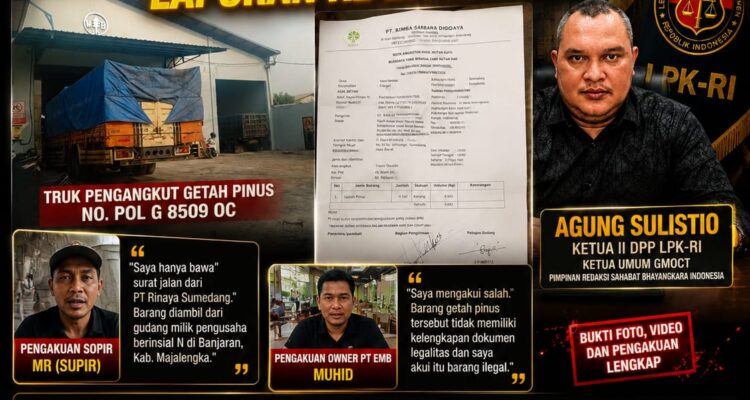 Owner PT EMB Akui Getah Pinus Tanpa Dokumen Lengkap, Agung Sulistio Siapkan Laporan ke Bareskrim 1