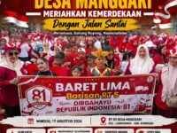 Buktikan Kemerdekaan Dirayakan dengan Kekompakan dan Gotong Royong Semarak HUT RI ke-81, Warga RT 05 Desa Manggari 11