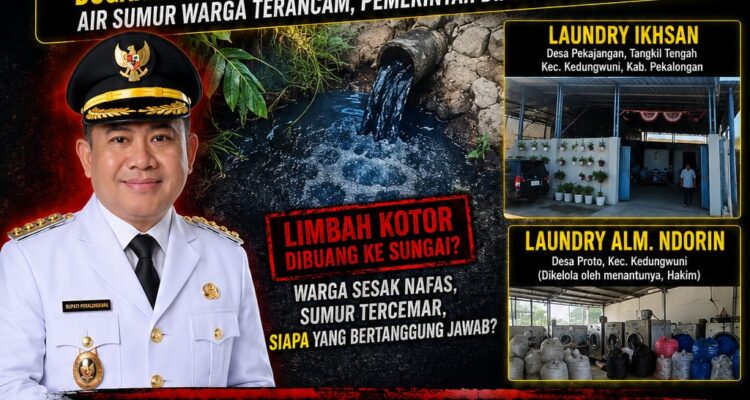 Bupati Pekalongan Ditantang : Berani Sidak Dan Tutup Laundry Jika Terbukti Cemari Lingkungan? 1