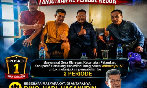 Posko 1 Berdiri, Dukungan Warga Menguat: Wiharnyo, ST Dorong Lanjutkan Ke Periode Kedua 10
