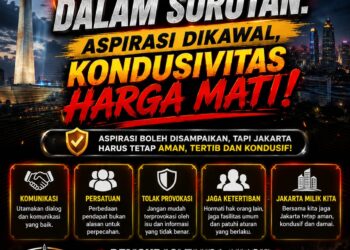 Jelang 27 Agustus, Jakarta Dalam Sorotan: Aspirasi Dikawal, Kondusivitas Harga Mati 16