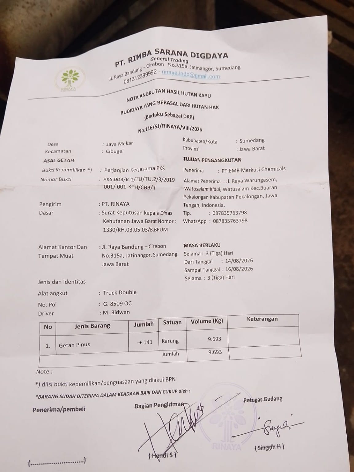 PKS SUDAH BERAKHIR, PENGIRIMAN MASIH BERJALAN: SIAPA DI BALIK DUGAAN GETAH PINUS ILEGAL KE PT EMB? 3 PKS SUDAH BERAKHIR, PENGIRIMAN MASIH BERJALAN: SIAPA DI BALIK DUGAAN GETAH PINUS ILEGAL KE PT EMB? 3