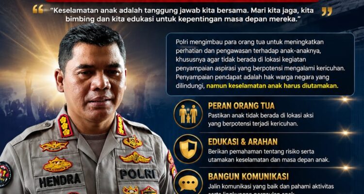 Polri: Keselamatan Anak Tanggung Jawab Bersama, Orang Tua Diminta Perketat Pengawasan 2