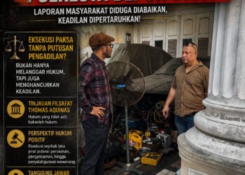Ketika Hukum Diam: Dugaan Pembiaran Eksekusi Paksa dan Ujian Keadilan di Polresta Depok 1