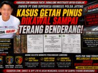 KASUS GETAH PINUS MASUK KRIMSUS POLDA JATENG, AGUNG DESAK KAPOLDA, PROPAM & DIRKRIMSUS BUKA TERANG RANTAI PASOK PT EMB 11
